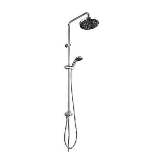 BARRE DOUCHE DOUBLE RONDE