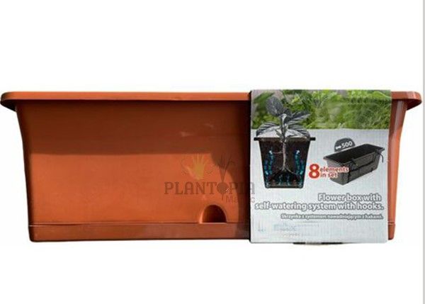 BALCONIERE CAMELIA TERRACOTTA 400MM AVEC ACCESSOIRES