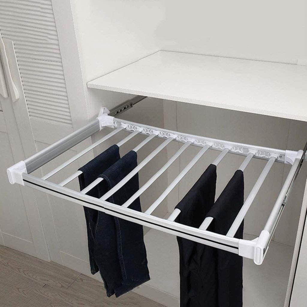 PORTE PANTALLONS DRESSING D16X428MM BLANC