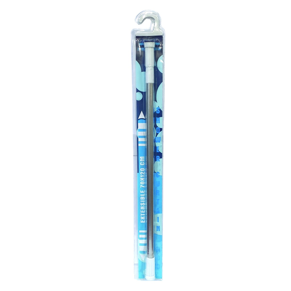 TRINGLE A RIDEAU POUR SALLE DE BAIN  70X120CM