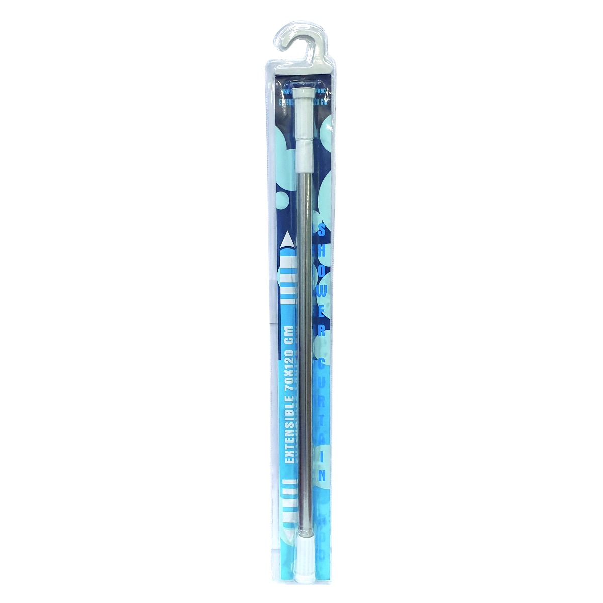 TRINGLE A RIDEAU POUR SALLE DE BAIN  110-200CM