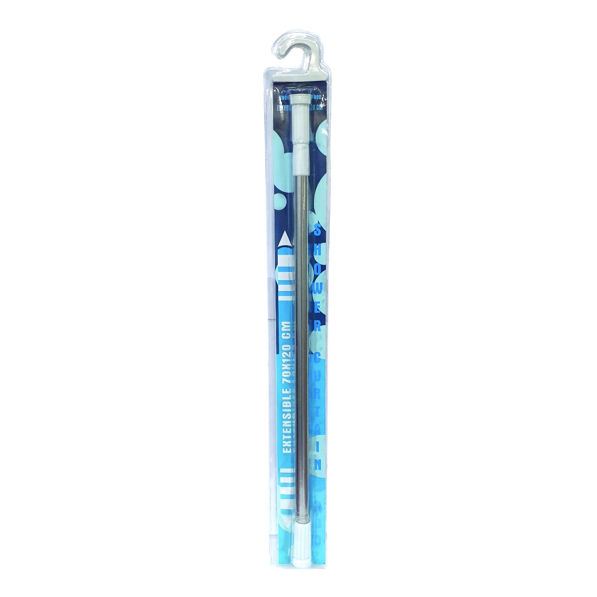 TRINGLE A RIDEAU POUR SALLE DE BAIN  70X120CM