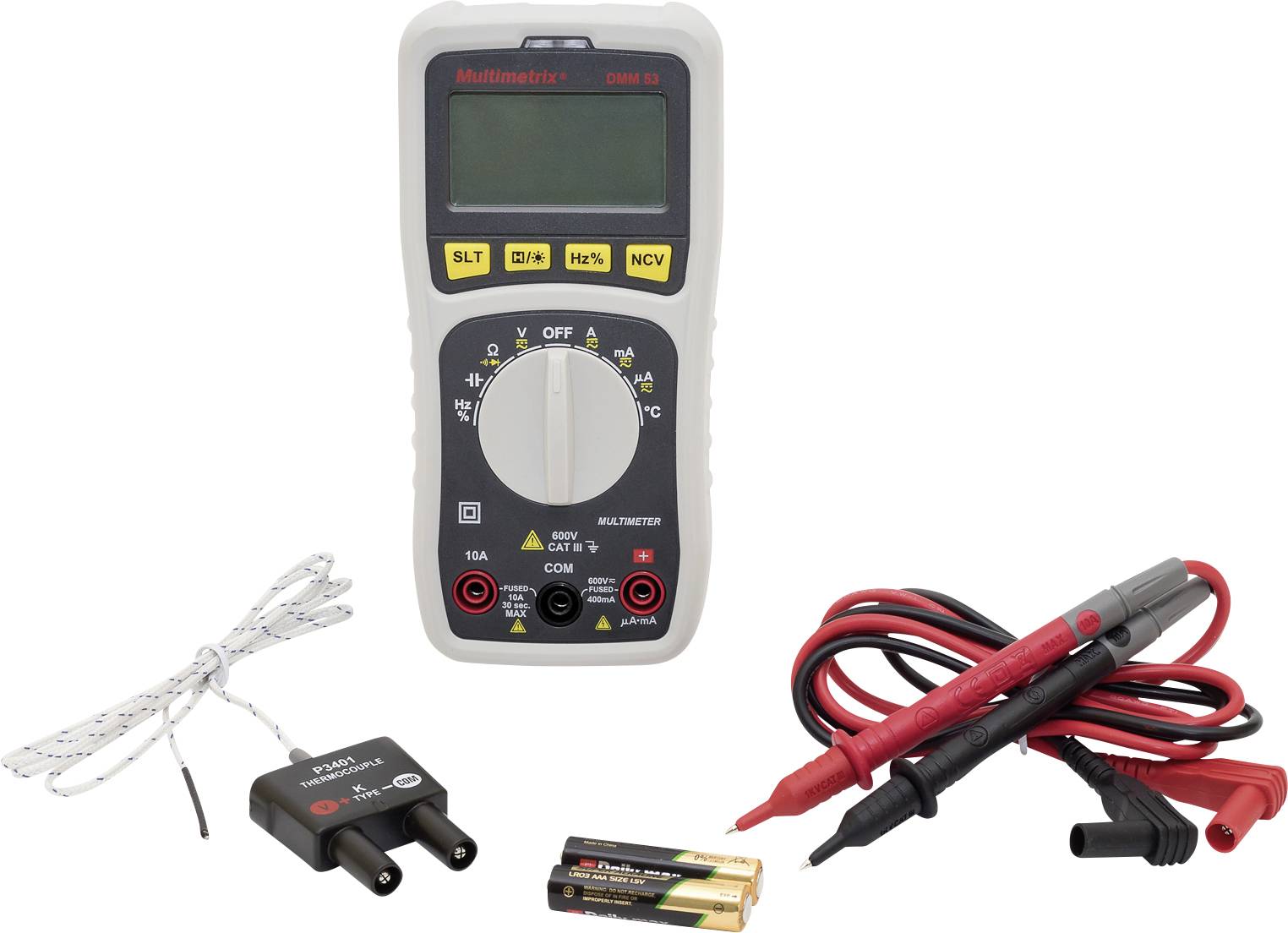 MULTIMETRE MULTIMETRIX DMM 53