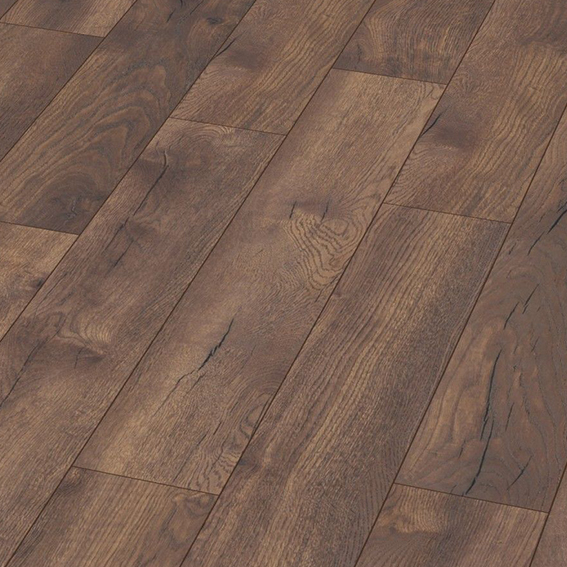 PARQUET 8MM MEGA PLUS  CLIC AC4  CHENE PETTERSON FONCE