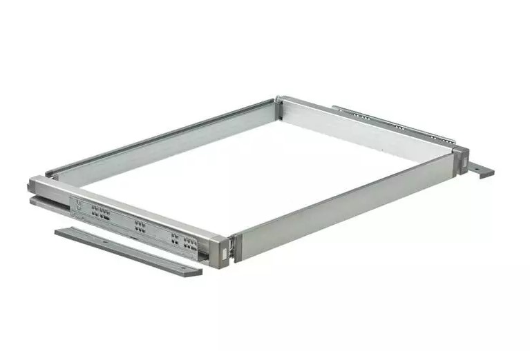 CADRE COULISSANT DRESSING POUR PANIER 596*425*23 MM GRIS