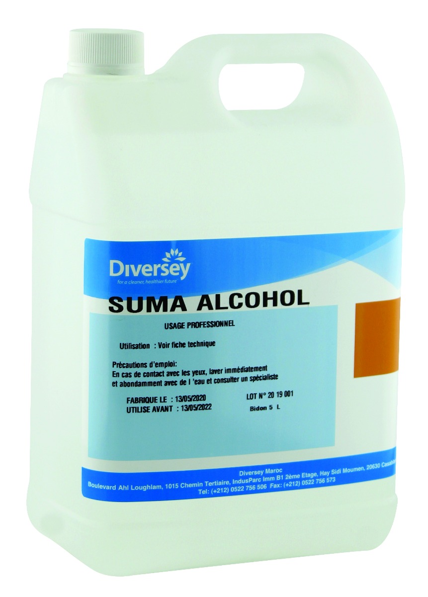 DESINFECTANT TOUTE SURFACE SOUMA ALCOHOL SPRAY 5L