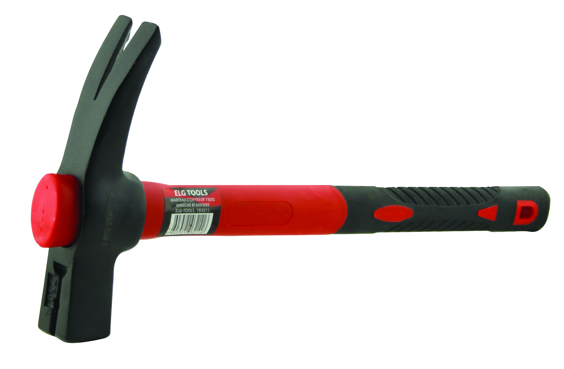 La Zappa Marteau Maçon Avec Manche Long De 37 Cm En Bois Mix (400 Gr