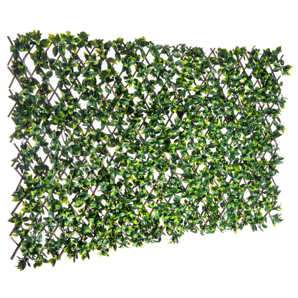 TREILLIS EXTENSIBLE FEUILLES DE JASMIN 1X2 M