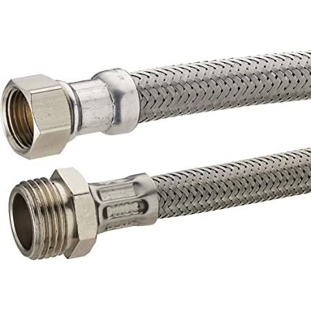 FLEXIBLE INOX  1/2MX1/2F 40CM LL8001A
