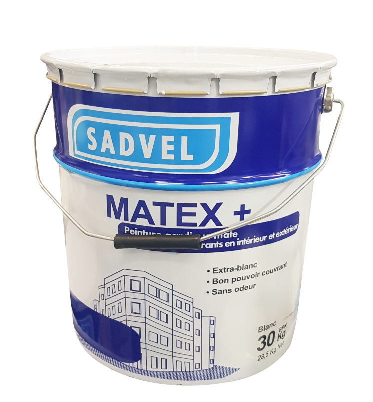 PEINTURE MATEX BLANC 30KG BPN SJ