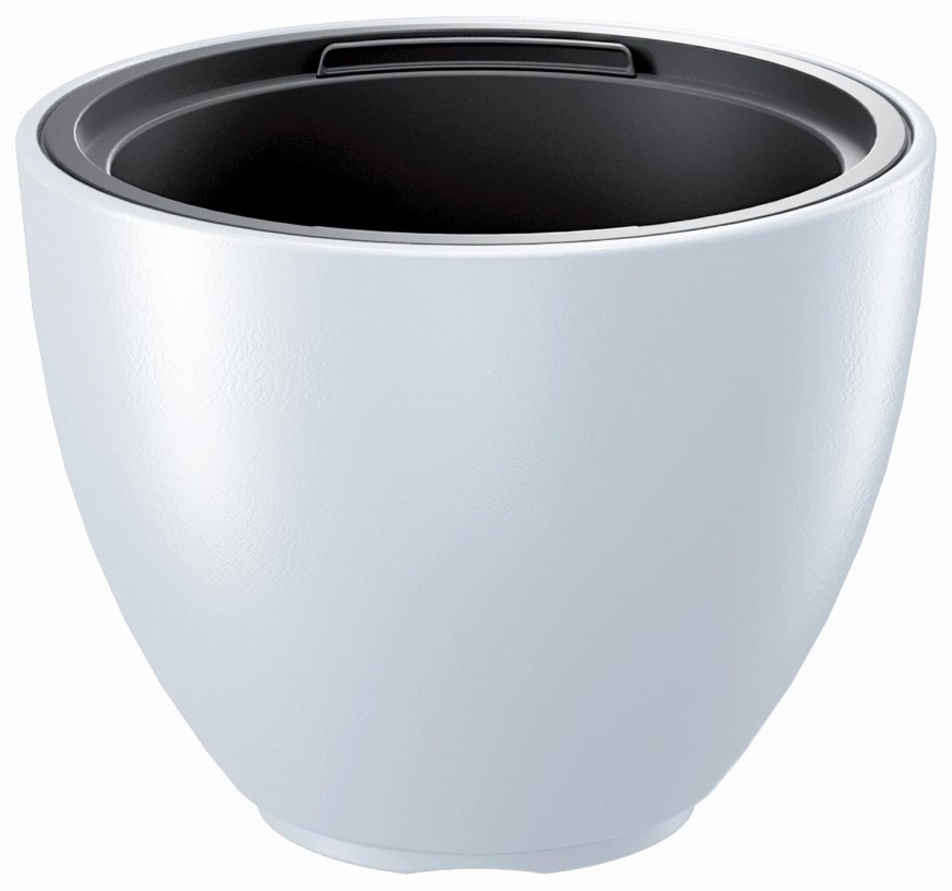 POT DE FLEURS HEOS BLANC 300MM DBHEM300-S449