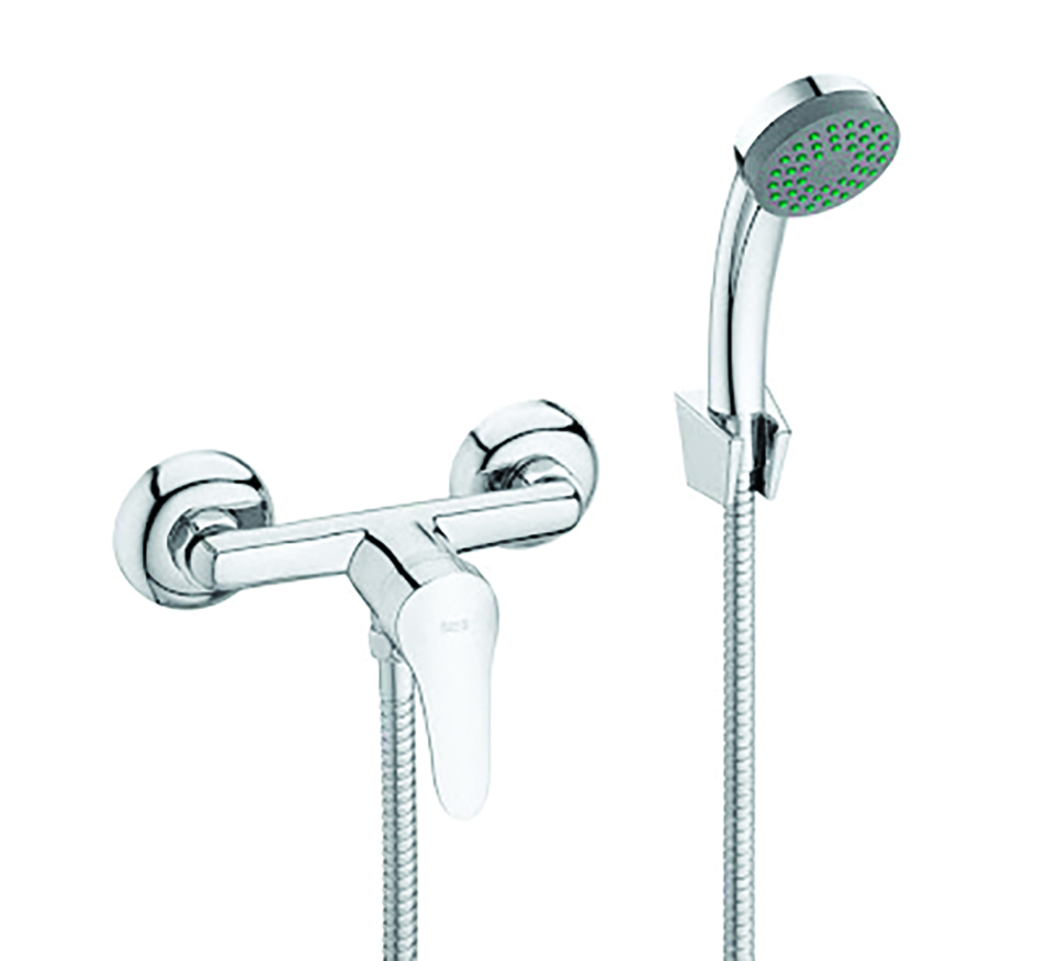 MITIGEUR DE DOUCHE AVEC ACCESSOIRES