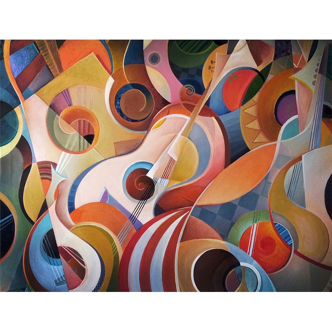 POSTER N12 ART GUITAR