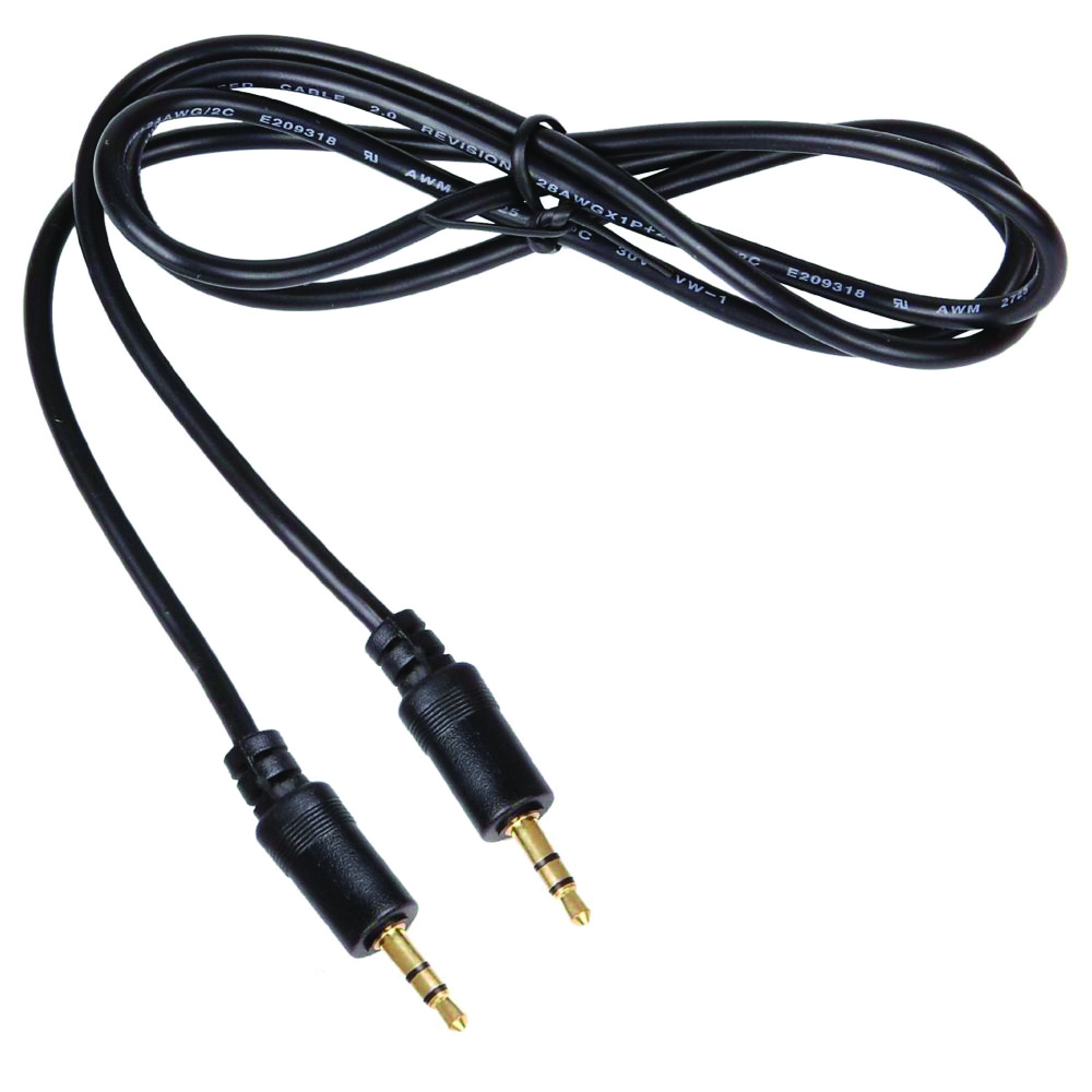 CÂBLE AUDIO JACK 3.5 MM À 3.5 MM PLAQUÉ OR. 1.8 M DO0031