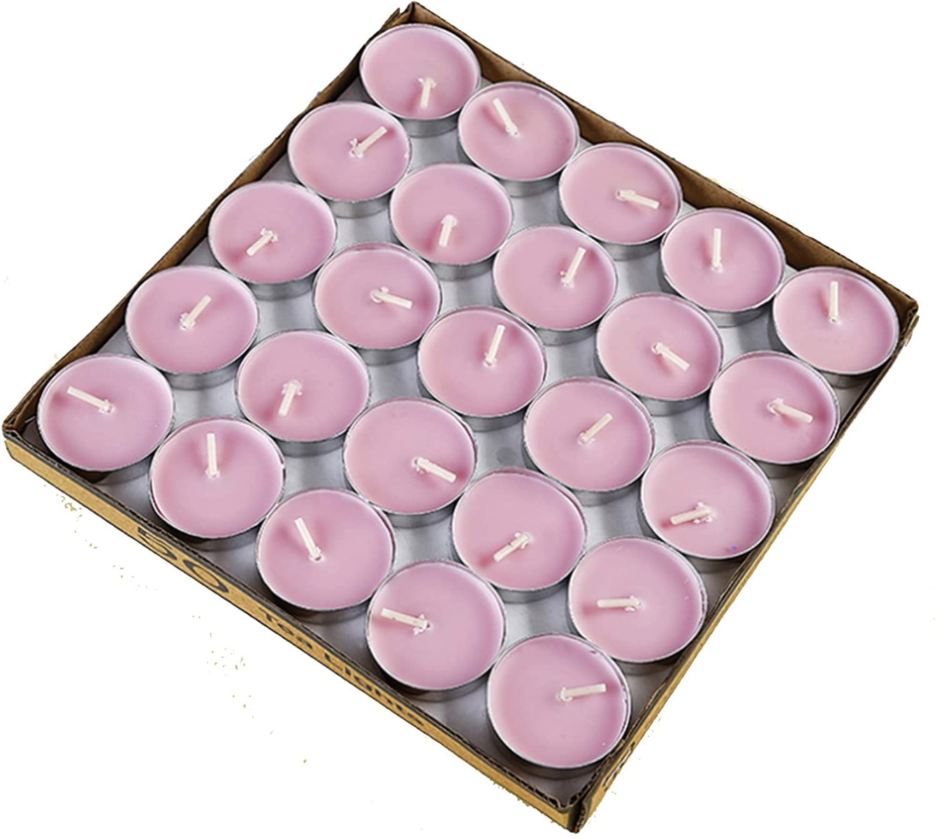 PACK 18 CHAUFFE PLATS PARFUMEES 15X38 MM PINK FLOWERS