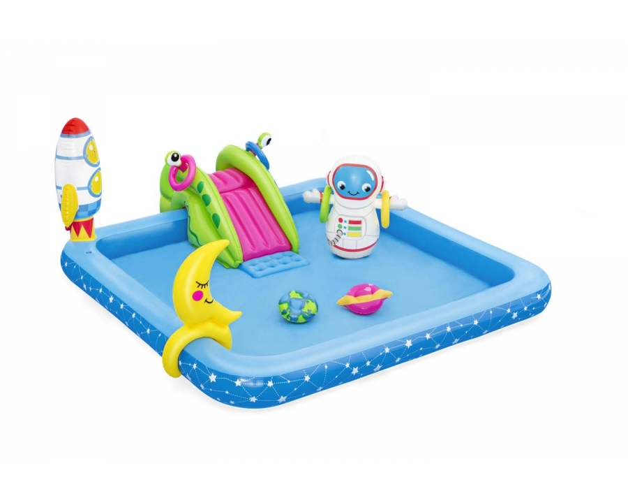 AIR DE JEUX LITTLE ASTRONAUT BESTWAY 228*206*84 CM 53126