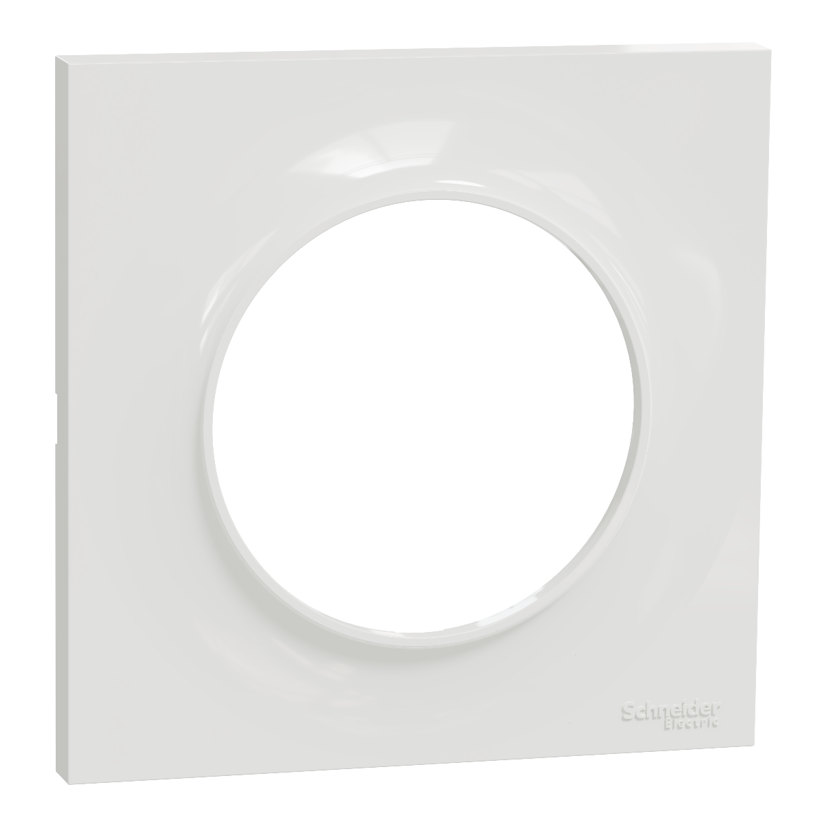 PLAQUE ODACE STYL BLANC 1 POSTE