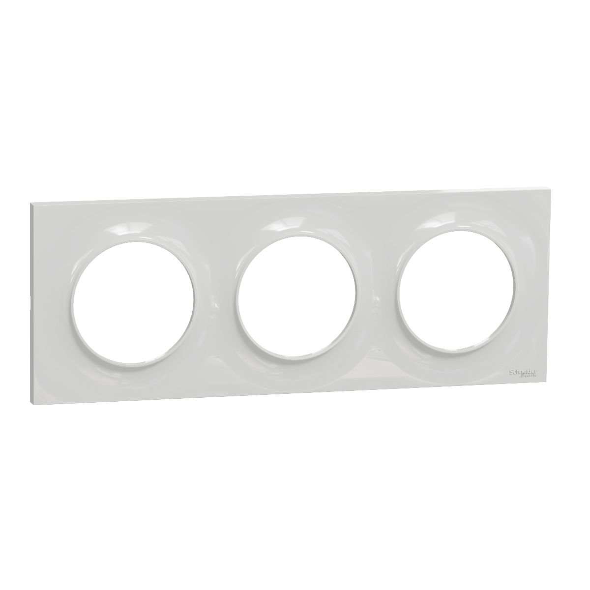 PLAQUE ODACE STYL GRIS 3 POSTES