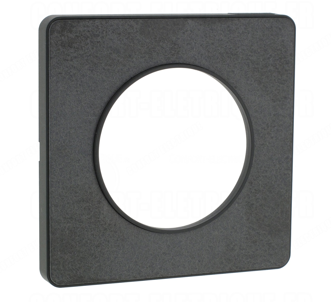 PLAQUE ODACE TOUCH ARDOISE 1 POSTE AVEC LISER