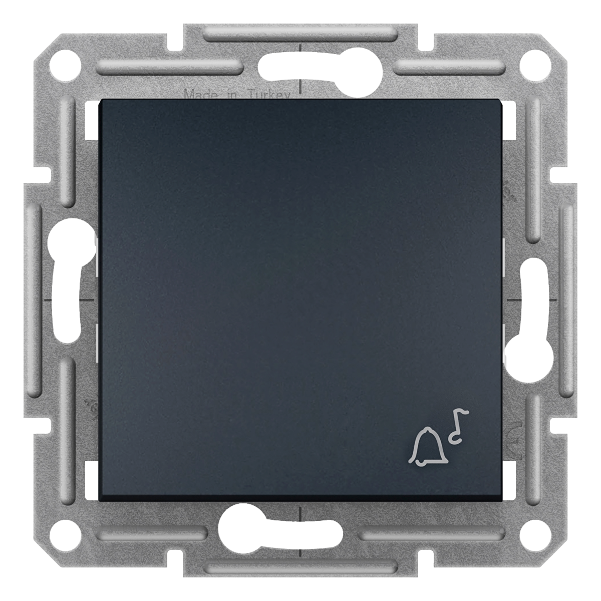 BOUTON POUSSOIR SONNETTE ASFORA ANTHRACITE