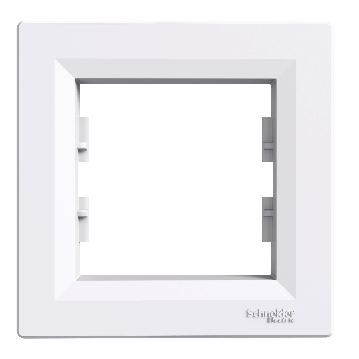 PLAQUE 1 POSTE. ASFORA BLANC