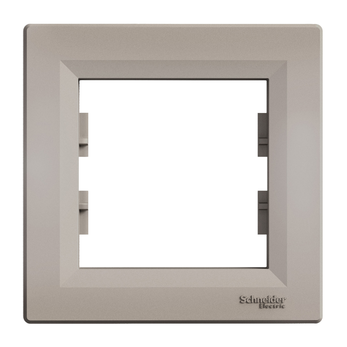 PLAQUE 1 POSTE. ASFORA BRONZE