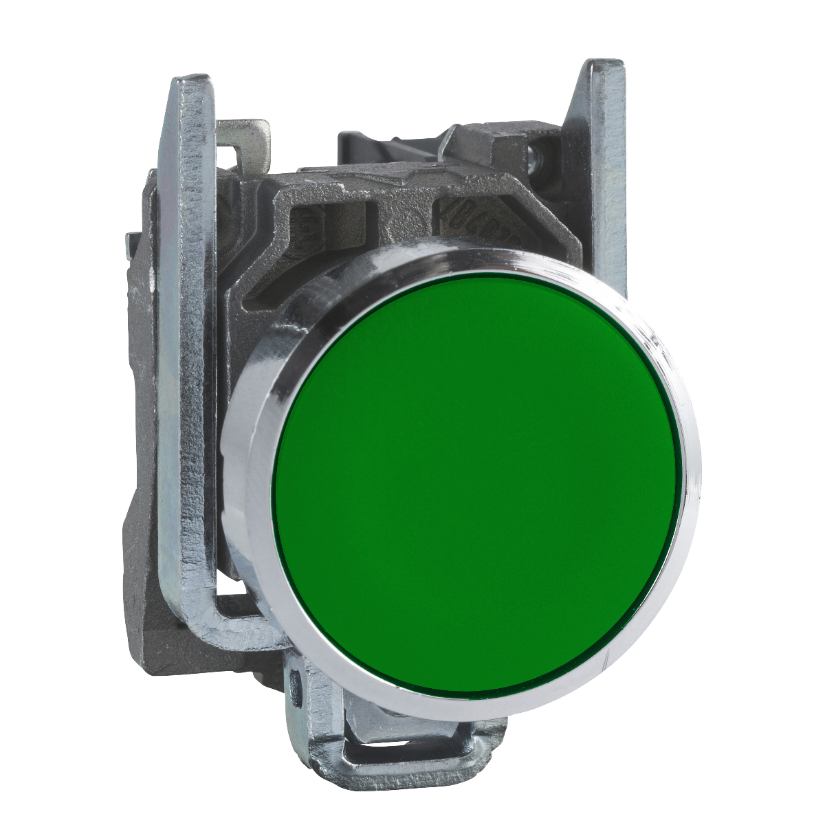 BOUTON POUSSOIR VERT