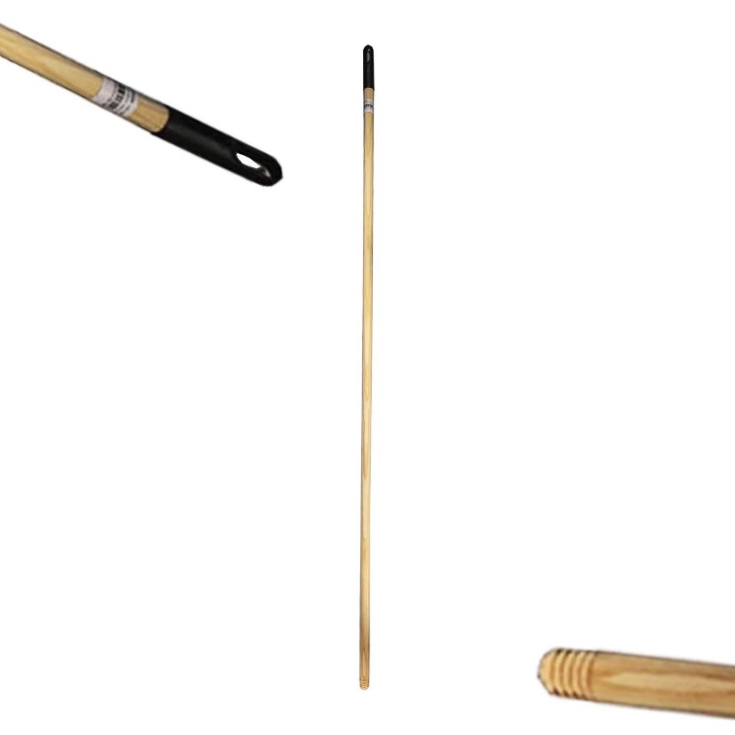 MANCHE EN BOIS 115CM AVEC CAPUCHON