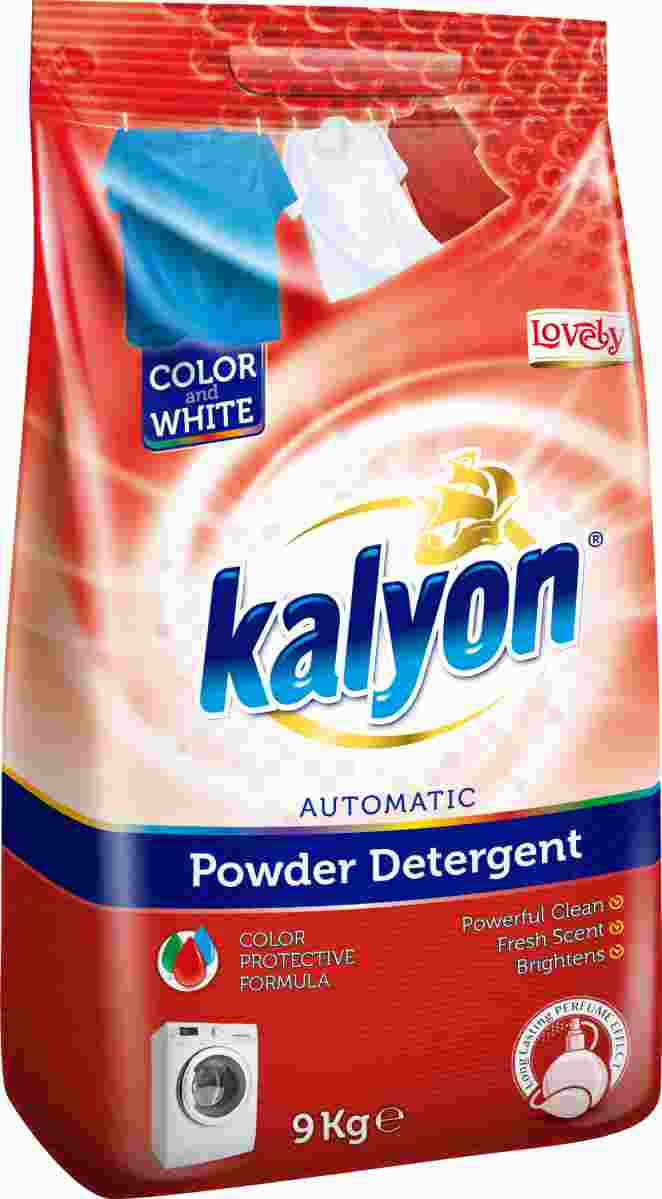 DETERGENT POUDRE MATIC KALYON 9 KGS LV ROUGE