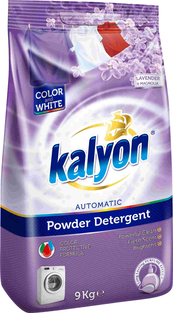 DETERGENT POUDRE MATIC KALYON 9 KGS LM MAUVE