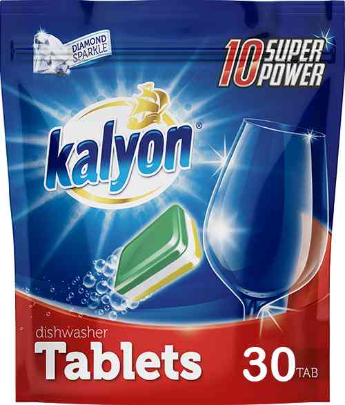 PASTILLES LAVE VAISSELLE KALYON 30 PCS BLEU