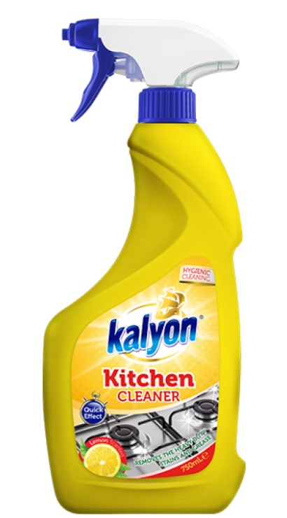 NETTOYANT PULVERISATEUR CUISINE LEMON KALYON 750 ML JAUNE