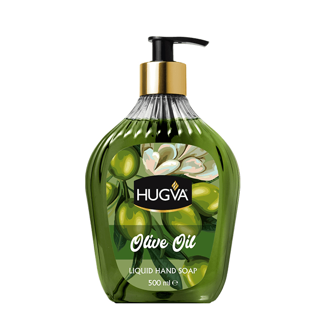 SAVON MAIN LIQUIDE HUGVA 500 ML REF OL VERT