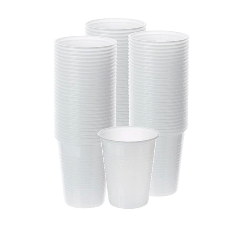 GOBELET EN PLASTIQUE TRANS ECO BON APPETIT 100/30 BLANC