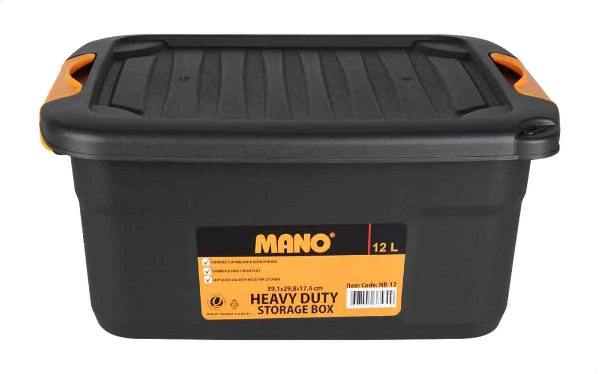 BOITE DE RANGEMENT 12 LITRES MANO REF NB-12