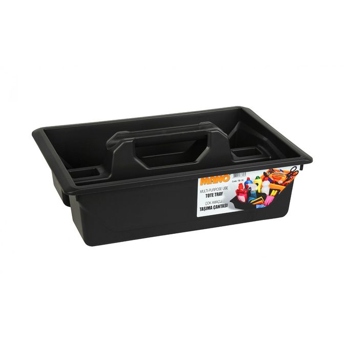 PLATEAU EN PLASTIQUE POUR TOUT DIM 280X420X130MM MANO REF TB-16