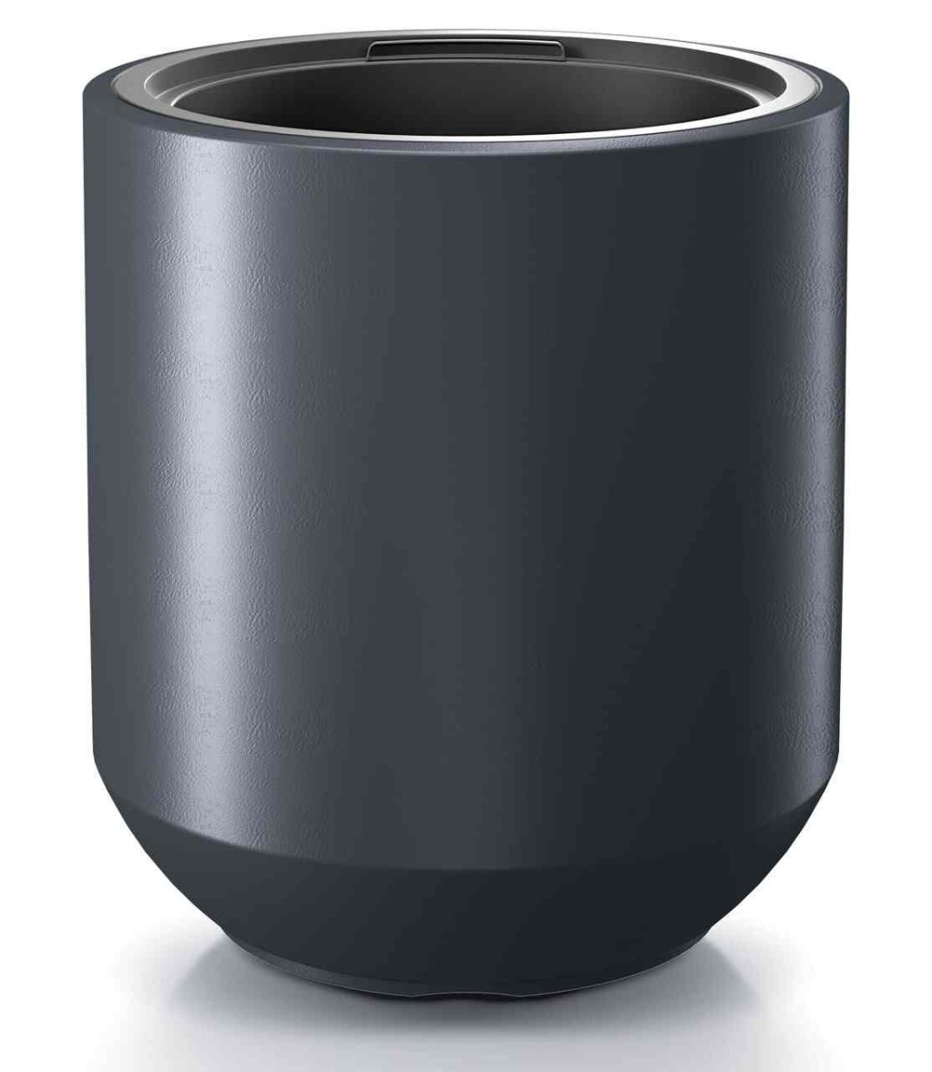 POT DE FLEUR HEOS ROND ANTHRACITE 300MM/DLHEN300-S433