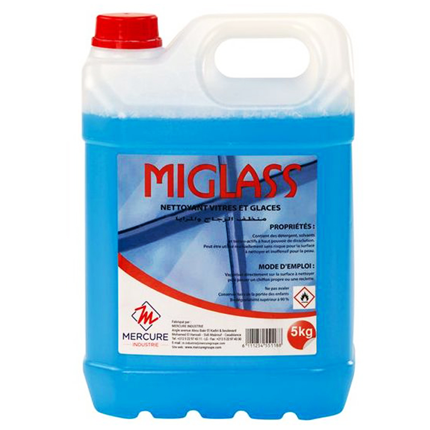 NETTOYANT POUR VITRES MIGLASS 5L