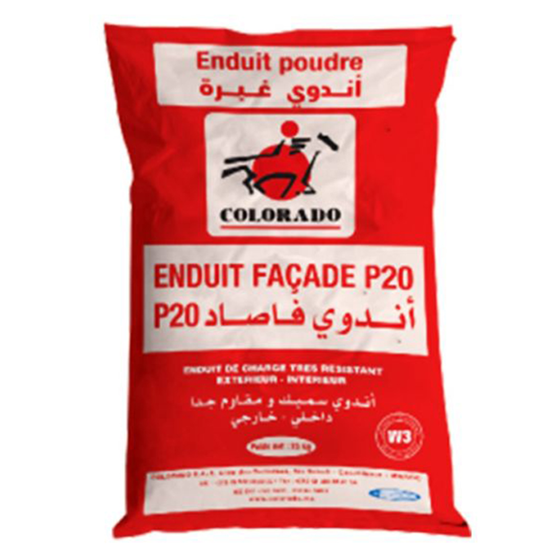 ENDUIT FACADE P20 25kg