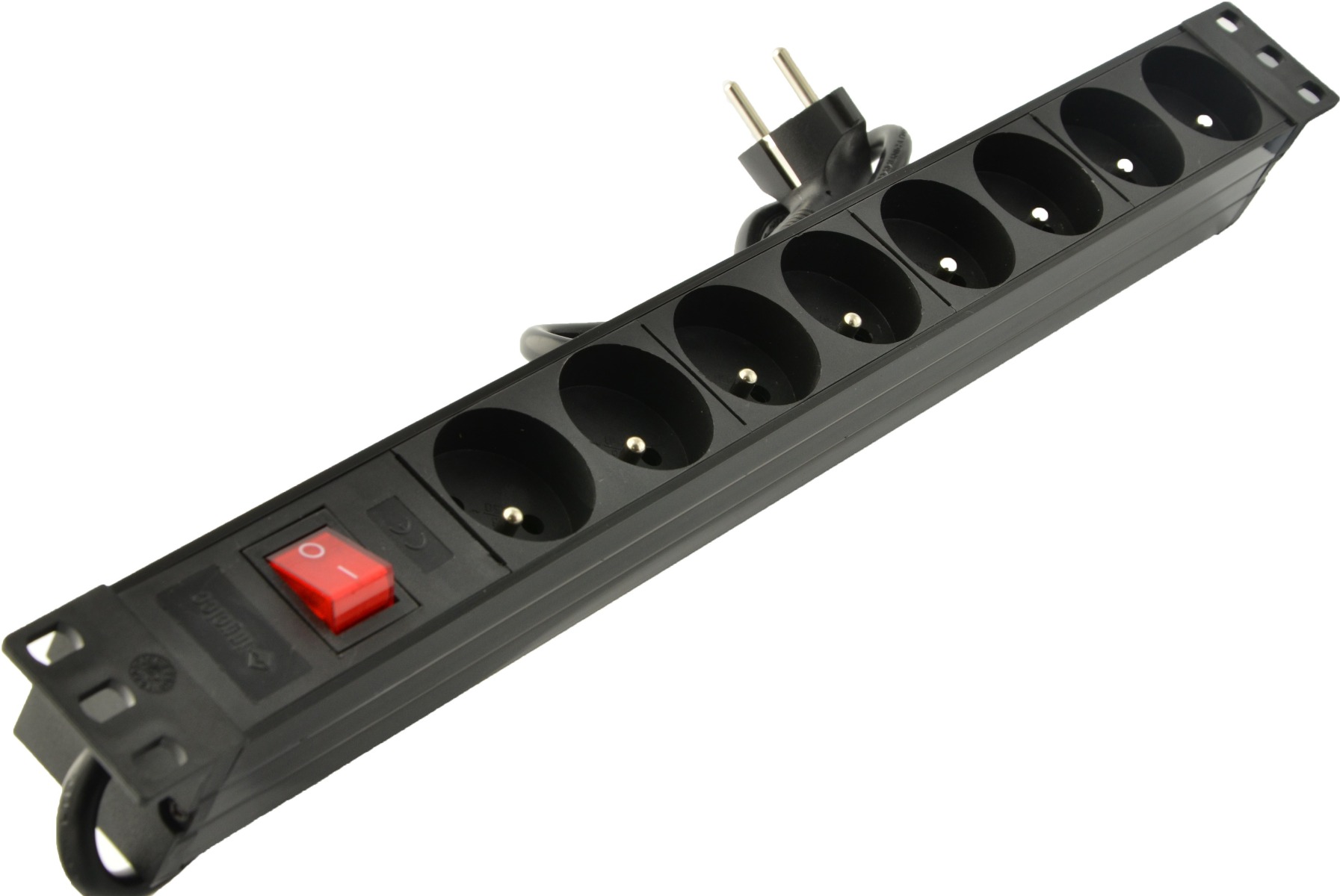 BLOC MULTIPRISE 19 6P 2P+T AVEC INTERRUPTEUR