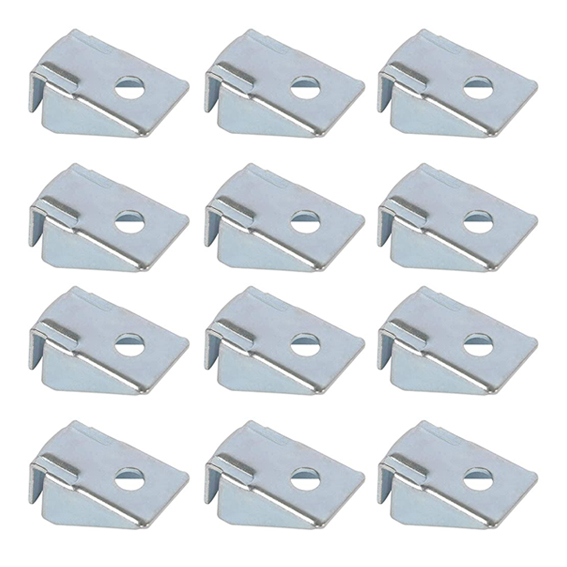 FIXATION TABLETTE 1 COTE POUR CONSOLE SIMPLE 12 PIECES