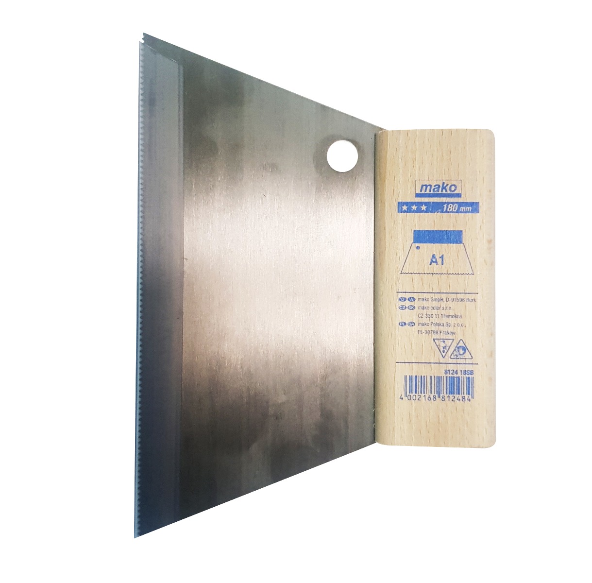 COUTEAU A COLLE LAME TRAPEZE