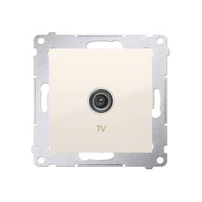Prise TV connexion à vis avec griffes Marfil Simon 54