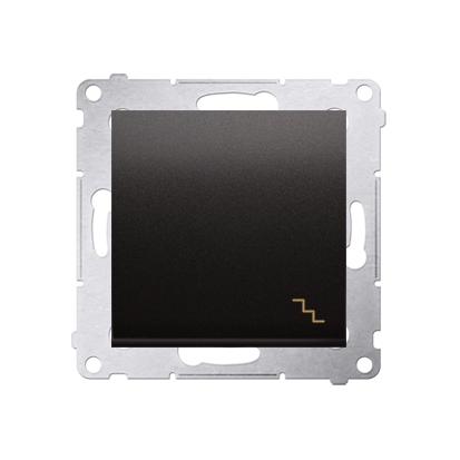 Va et vient 16AX connexion à vis avec griffes Graphite Simon 54