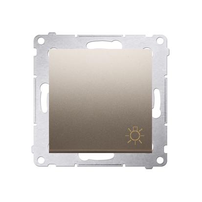 Poussoir lumière 16AX connexion à vis avec griffes Cava Simon 54