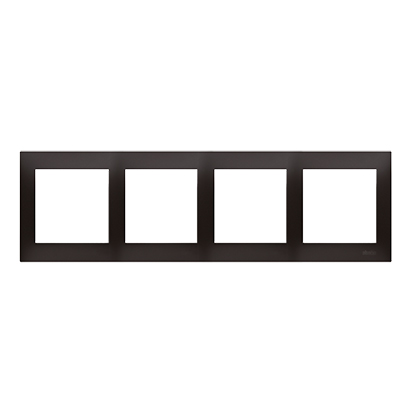 Cadre 4 éléments graphite Simon 54 Premium