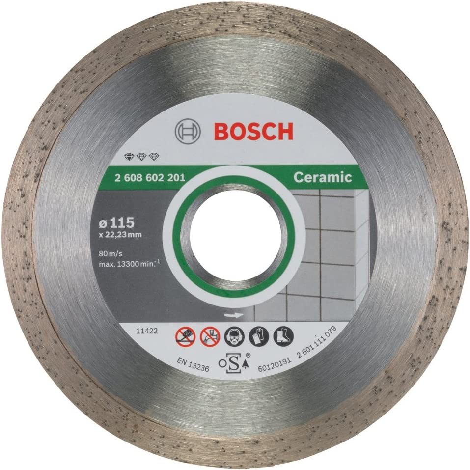 DISQUE À TRONÇONNER DIAMANTÉ STANDARD FOR CERAMIC - 115 X 22.23 X 1.6 X 7 MM