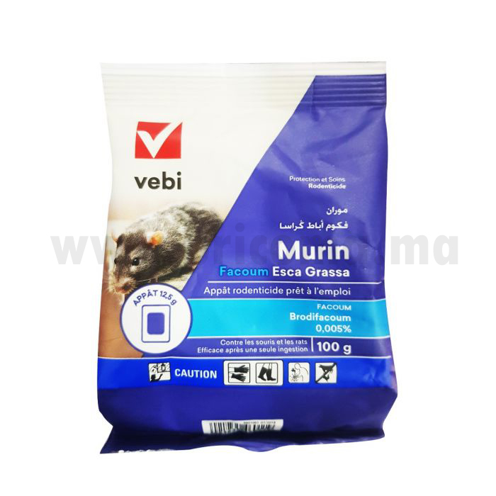 RODENTICIDES MURIN FACOUM ESCA GRASSA