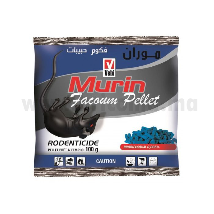 RODENTICIDES MURIN FACOUM  PELLET