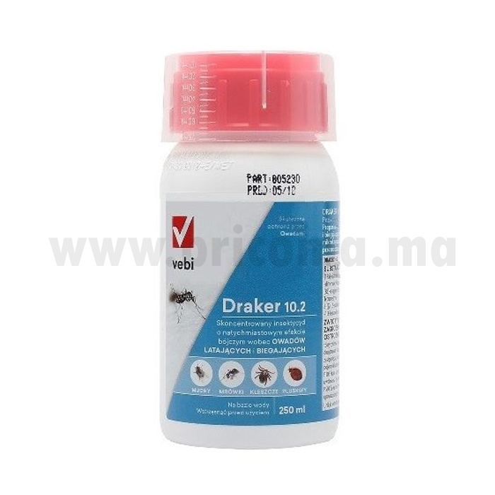 INSECTICIDE INODORE DRAKER 10.2  250ML